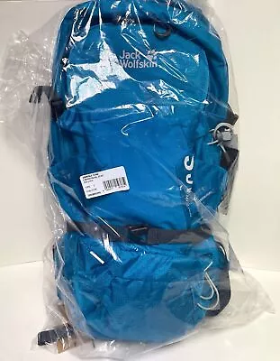 Jack Wolfskin CROSSTRAIL 22 ST Hiking Backpack Blue Jewel • £79.99