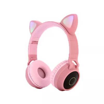 Headphones Wireless Bluetooth Headset Earphones Pink And Purple Colour From UK • £14.99