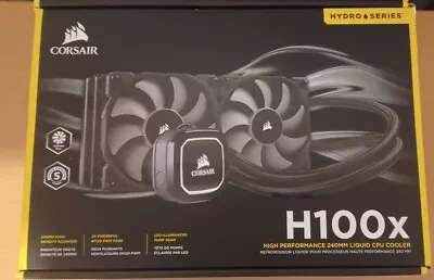 Corsair H100x High Performance AIO Water Cooler • £44.99