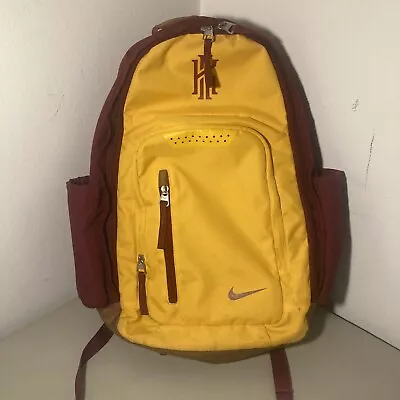 Kyrie Irving Nike Basketball Backpack (Maroon + Yellow) Pre-Owned • $26