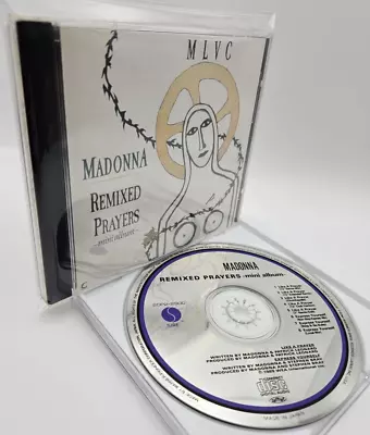 Madonna Remixed Prayers JAPAN Only Rare Vintage CD 20P2 2900 8tracks OOP 1989 FS • $24.99