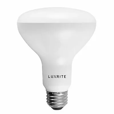 Luxrite BR30 LED Flood Light Bulb 65W Equiv. Dimmable 6500K 650lm E26 Base • $9.99