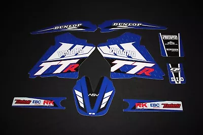 $95 • Buy Yamaha Ttr 250  2000-2012 Hyper-2 Mx Graphics Kit Sticker Kit Stickers Decals