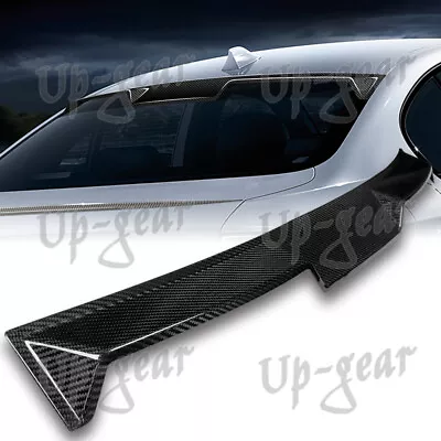 For 2011-2016 BMW F10 5-Series M5 V-Style Carbon Fiber Rear Roof Window Spoiler • $145.50