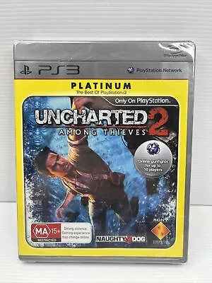 Uncharted 2 Among Thieves Sony PlayStation 3 Game PS3 -Brand New & Sealed • $22