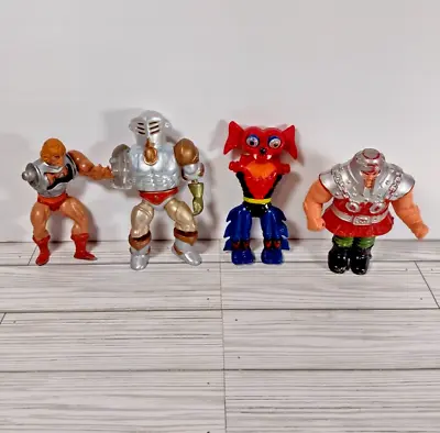 MOTU Masters Of The Universe He-Man Action Figures Damaged For Parts Lot Vintage • $29.99
