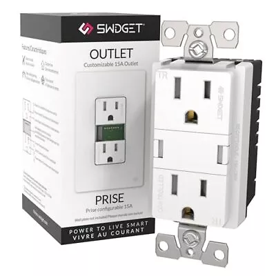 15A Outlet - Smart Plug Power Outlet Switch For Automation - Requires Neutral... • $85.88