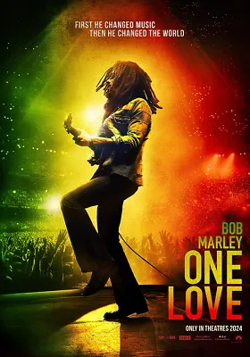 Bob Marley - One Love (2024) Movie Poster / 3 Sizes / #305 • $12.99