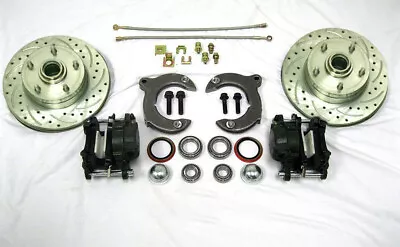 Mustang Ii 2 Front Disc Brake Kit + 11  Ford Rotors No Spindles + Ss Lines • $349.87