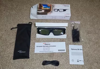 Optoma 3D Glasses - ZF2100 - Active Sync - Genuine - In Box - VESA - New • £60
