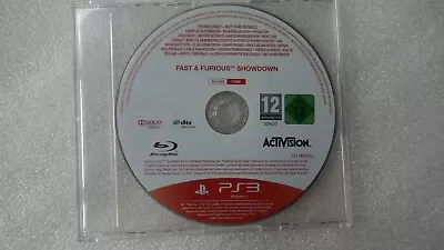 £24.99 • Buy Fast And Furious Showdown PS3 PROMO Rare For Sony PlayStation 3 Promotional