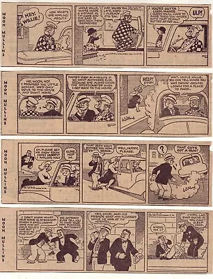 Moon Mullins By Frank Willard - 26 Daily Comic Strips - Complete April 1954 • $7.50