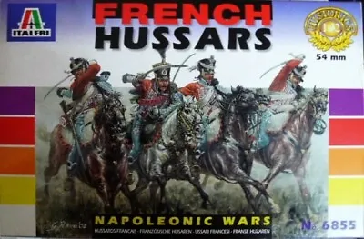 Italeri French Hussars Napoleonic War - 1/32 - 6885 - USED • £45