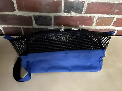 Shower Bag Tote Mesh Shower Caddy Portable Bag With Handle And Zippers 10x6in • $4.99