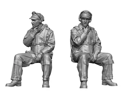 1/32 Resin US Bomber Pilot 1 Figure Unpainted Unassembled Lw-bo • $13.29