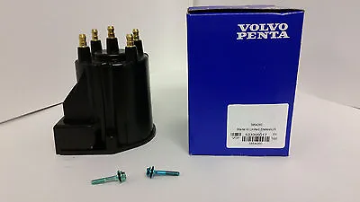 Volvo Penta New OEM 3.0L 4 Cylinder Ignition Distributor Cap 3854260 • $17.99