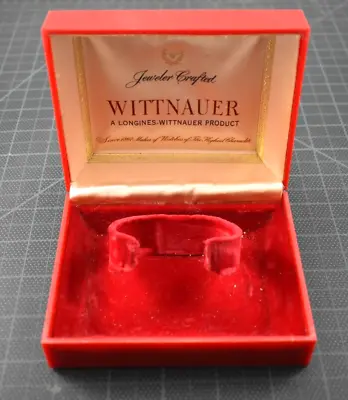 Vintage Wittnauer Brand Wrist Watch Presentation Box #47 • $19.95