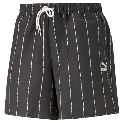 Puma Team Woven 6 Inch Shorts Mens Black Casual Athletic Bottoms 62248901 • $19.99