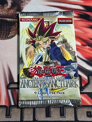 Yugioh TCG! SEALED Ancient Sanctuary Unlimited Booster Pack LIGHT • $15.86