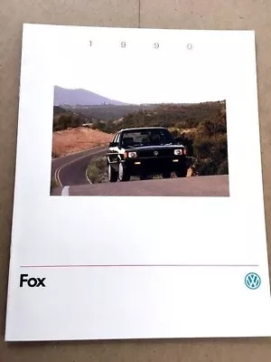 1990 Volkswagen VW Fox 16-page Original Car Sales Brochure Catalog • $9.56