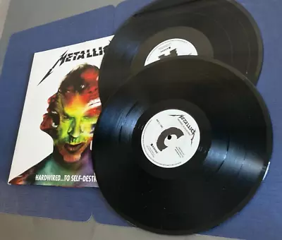 METALLICA Hardwired... To Self-Destruct 2 LP VINYL RECORD • $19.80