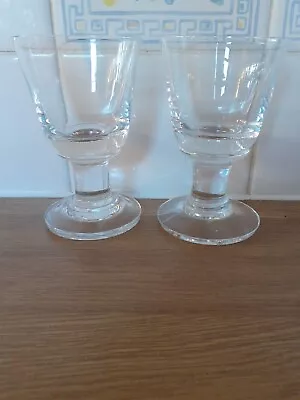 2 X Dartington Glass/Crystal FT104  Rummer Wine Glasses • £18