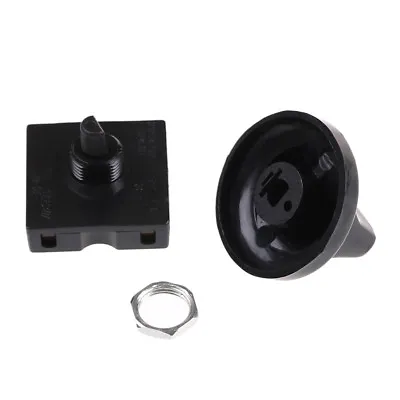 4Position 3Speed Fan Selector Rotary Switch Governor With Knob 13AMP 120V;g • $1.80