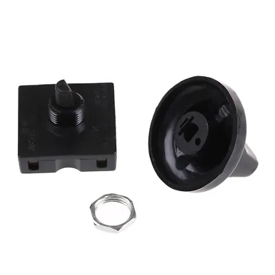 4Position 3Speed Fan Selector Rotary Switch Governor With Knob 13AMP 120V.nu • $7.04