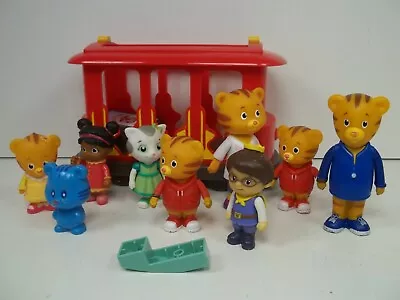 Daniel Tiger's Neighborhood Trolley Car And Figures Lot • $22.99