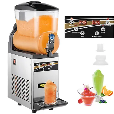 VEVOR 15L Slushie Machine Commercial Margarita Frozen Juice Drink Ice Maker • $879.99