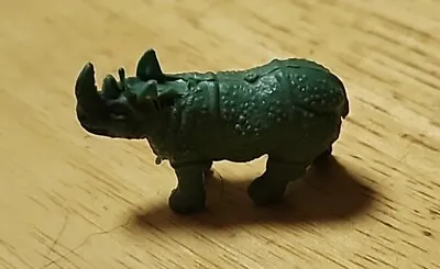 Vintage Pvc Figure Zoo Animal Rhinoceros Wild Animal Jungle Toy Mini Rhino Small • $24.97