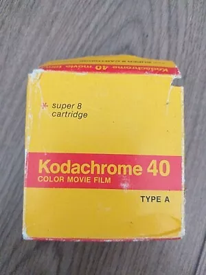 Kodachrome 40 Super 8 Cartridge Type A - KMA464 Expired • £9.99