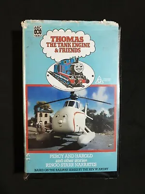 THOMAS THE TANK ENGINE & FRIENDS Children's VHS Cassette Tape Rated G 1986 • $16.99