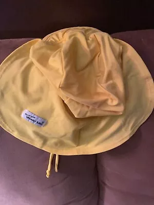 VAENAIT Baby Original Unisex Yellow Flap Swim Hat~Small 0-36 Months • $7.99