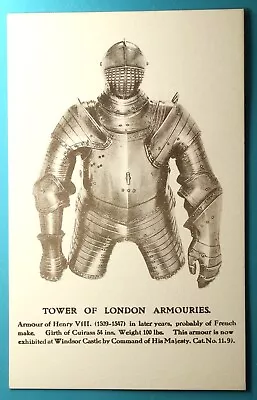 Postcards. Set Of 12 Cards From Tower Of London Armouries • £1.99