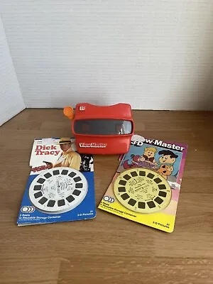 View-Master Viewers Viewfinder & Reels Dick Tracy And Flintstone Kids 3-D • $35