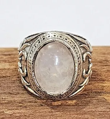 Rainbow Moonstone Lovely Ring Handmade 925 Sterling Silver Men's Ring All S31 • $18.79