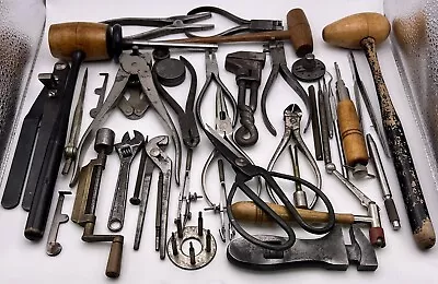 Vintage Estate Fresh Watchmakers Lot Of Tools • $174.99