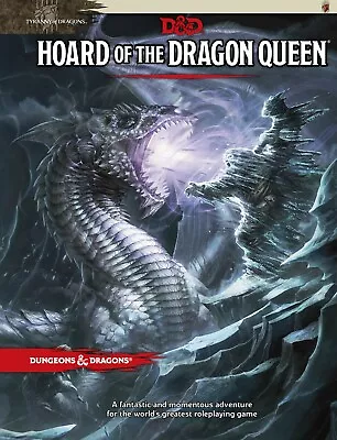 $58 • Buy Dungeon & Dragons D&D 5th Edition Hoard Of The Dragon Queen Adventure