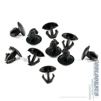$5.89 • Buy 20x Black Nylon Retainer Hood Seal Retaining Clip #91518-S10-003 For Honda Acura