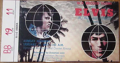 ♫ ELVIS PRESLEY 1972 - 1977 Repo Concert Tickets 10 Different Tickets ♫ • $11.99