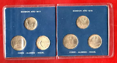 Blister Con 6 Monedas Bronce Mundial Argentina  77-78 Sin Circular • $0.69