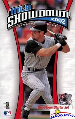 2002 MLB Showdown Baseball Factory Sealed Two-Player Starter Set Box-HOLOGRAPHIC • $19.95
