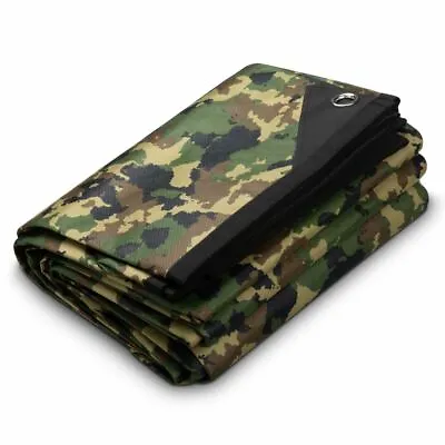 Arcturus XL Waterproof Outdoor Survival Blanket - 8.5’ X 12’ [Woodland Camo] • $44.99