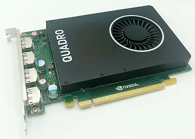 NVIDIA Quadro M2000 4GB GDDR5 PCIe 4 X DisplayPort Graphics Card W2TP6 844223 • $69.95