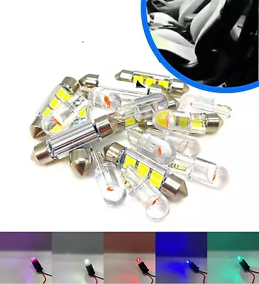 White Interior LED Bulb Kit Set Lighting For Ford Mondeo Mk3 Tdci Zetec • £10.56