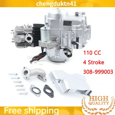 110CC 4Stroke Electric Start Auto Engine Motor Fit ATV GO Kart Taotao 308-999003 • $187.06