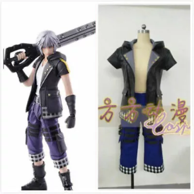 Kingdom Hearts III Riku Uniform Anime Cosplay Custom Made&263 • $66.80