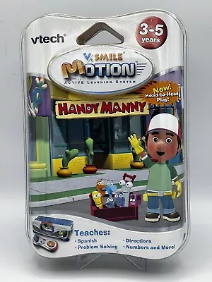 VTech V. Smile Motion Active Learning System Handy Manny - 3-5 Years NEW • $6.95