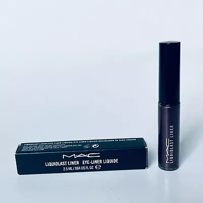 MAC Liquidlast Liner Eyeliner POWERPLUM 0.084 Oz / 2.5 ML New In Box • $45.80